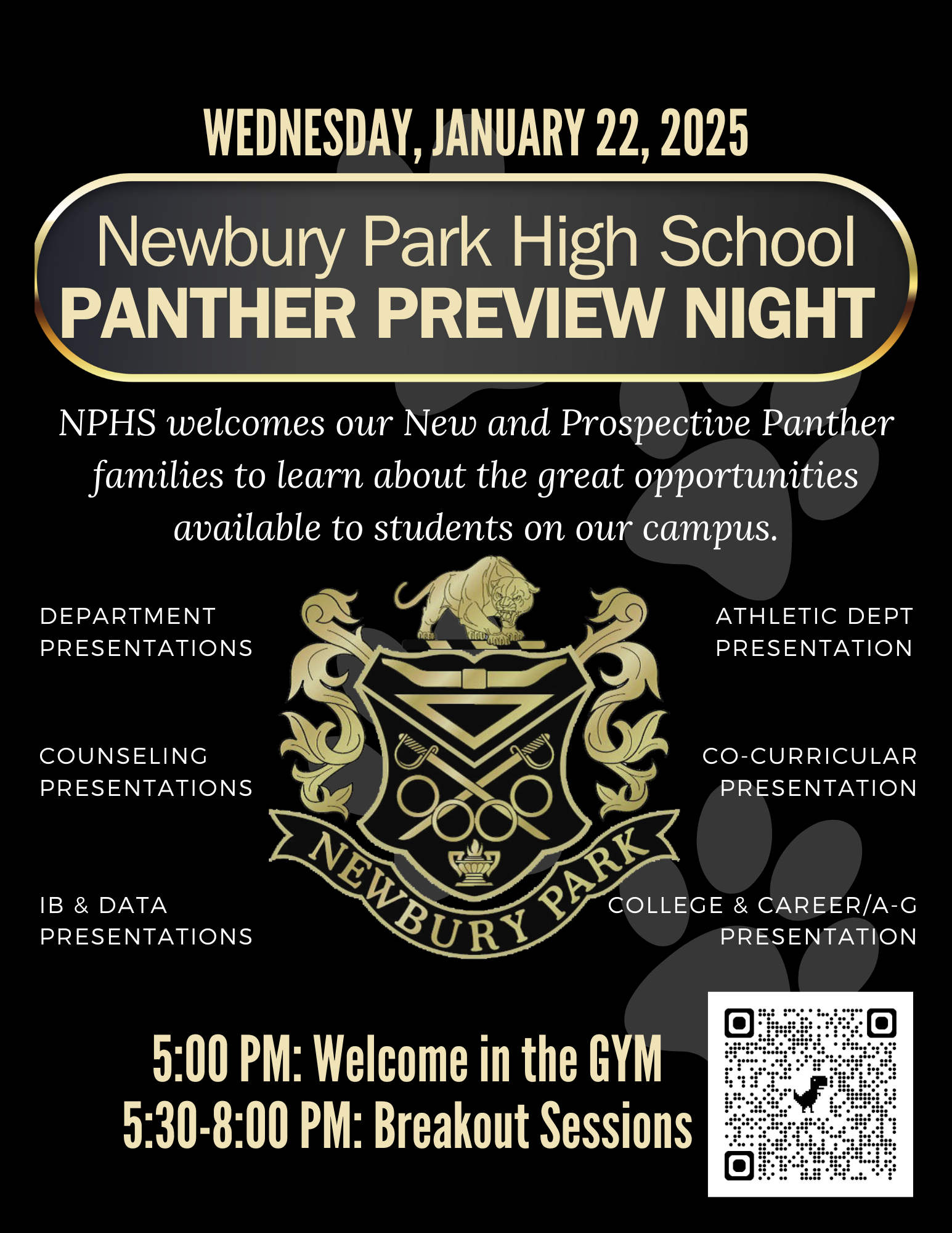  NPHS Panther Preview Night